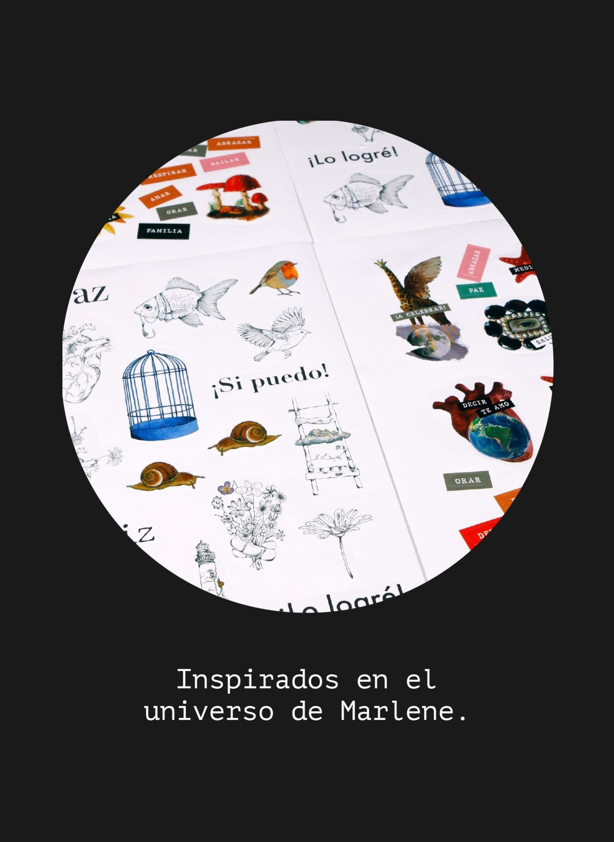 LOS STICKERS - Marlene Montaner